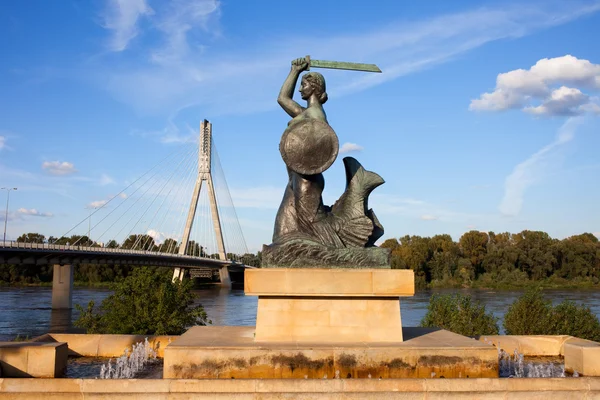 Estatua de sirena — Foto de Stock