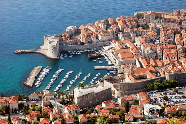 Dubrovnik havadan görünümü — Stok fotoğraf