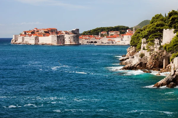 Dubrovnik sur la mer Adriatique — Photo