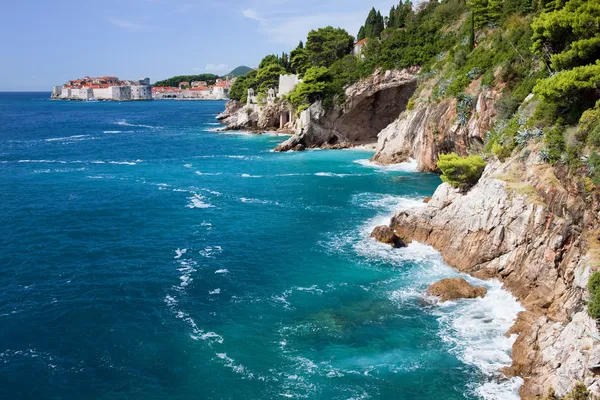 Adriatic Sea Coastline — Stock Photo, Image