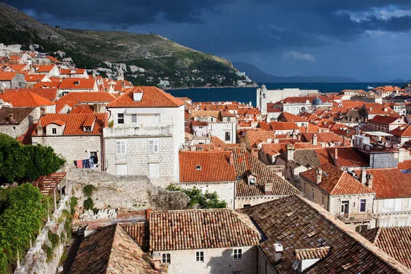 Architecture de la vieille ville de Dubrovnik — Photo