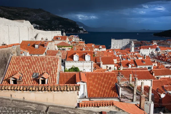 Dubrovnik Arquitetura da Cidade Velha — Fotografia de Stock