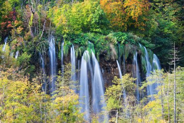 Autumn Waterfall clipart