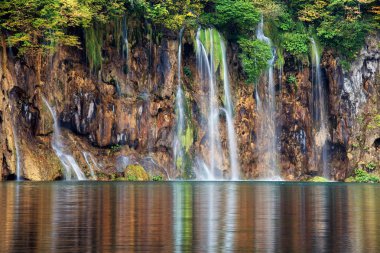 Plitvice Lakes Waterfalls clipart