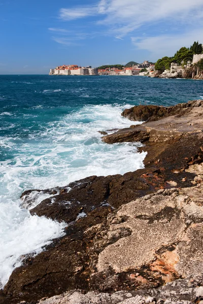 Adriatic Sea Coastline — Stock Photo, Image