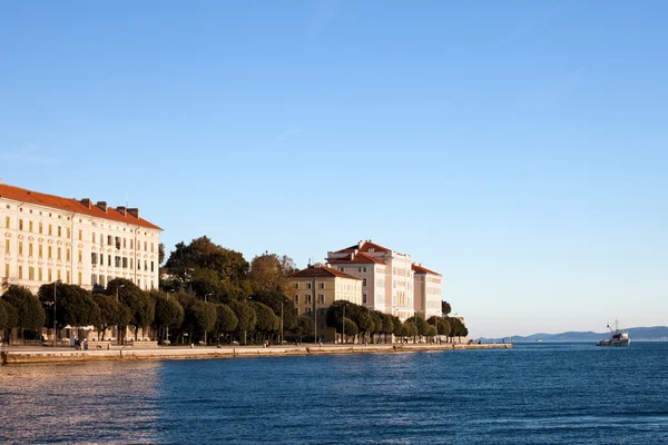 Zadar Waterfront na Croácia — Fotografia de Stock