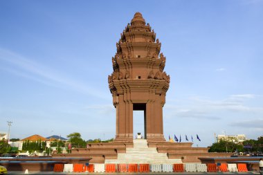 Independence Monument in Phnom Penh clipart