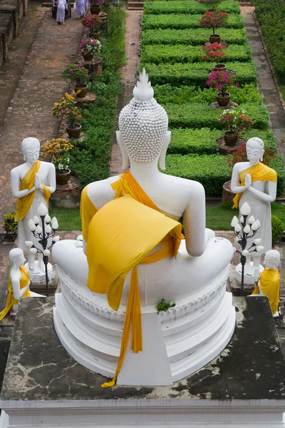 Buda y sus aprendices — Foto de Stock