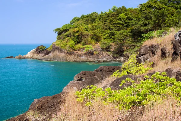 Ko chang eiland kustlijn — Stockfoto