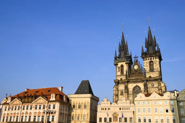 Παλιά πόλη αρχιτεκτονική Πράγα — Φωτογραφία Αρχείου