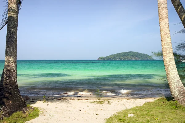 Ilha tropical Paisagem de praia — Fotografia de Stock