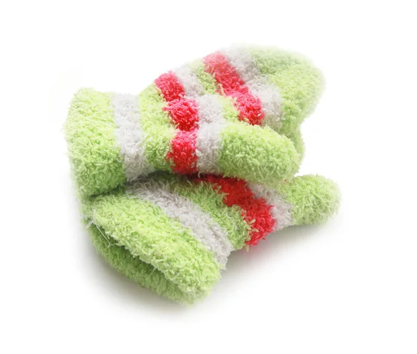Mittens for a little child — Stock Photo, Image