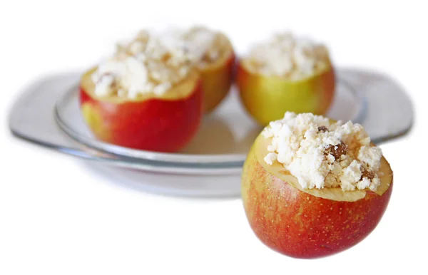 stock image Apples with curd