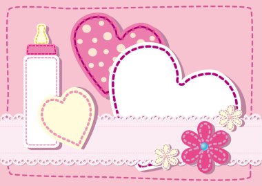 Background for congratulating on a heart clipart