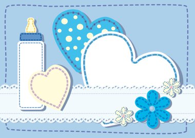 Background for congratulating on a heart clipart