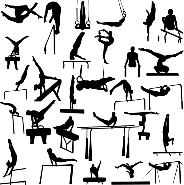 Гімнастика — стоковий вектор