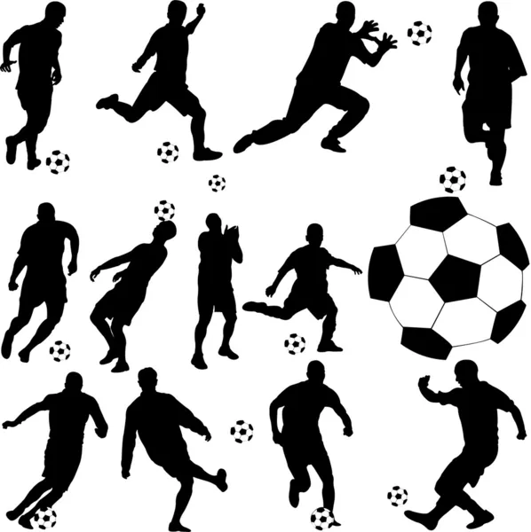 Fútbol — Vector de stock