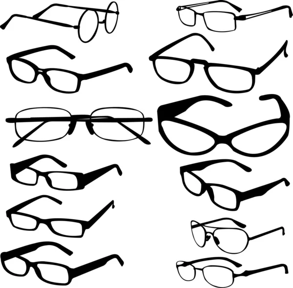 Kacamata - Stok Vektor
