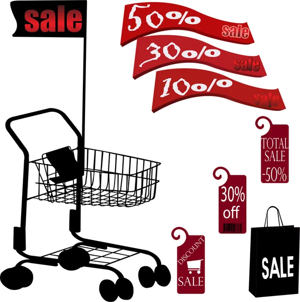 Sale and discount — Stock Vector