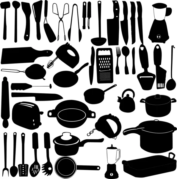 Кухонне начиння — стоковий вектор
