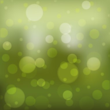 Green Bokeh clipart