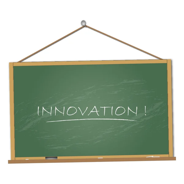 Innovációs Chalkboard — Stock Vector
