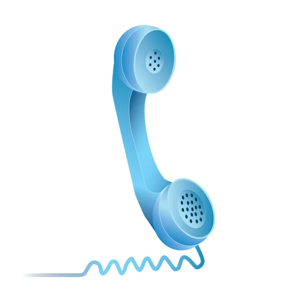 Blue телефон — стоковий вектор
