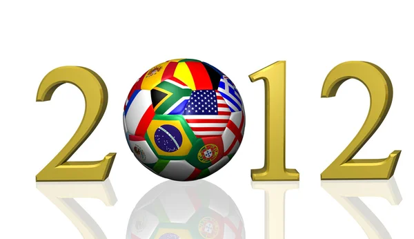 Fútbol 2012 — Foto de Stock
