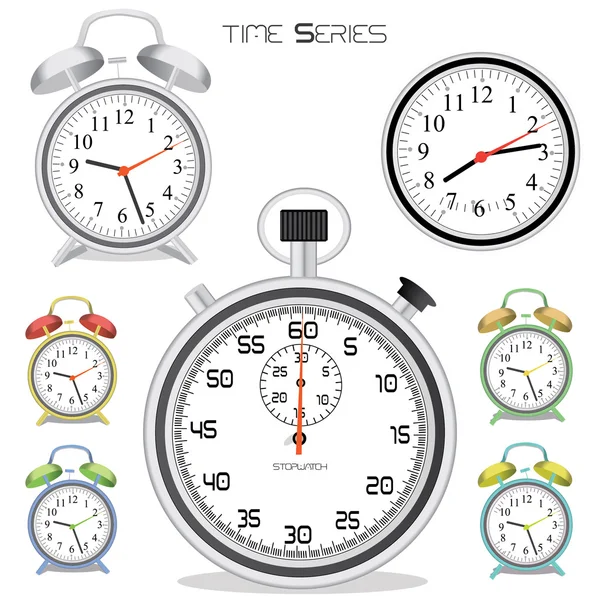 Часових рядів — стоковий вектор