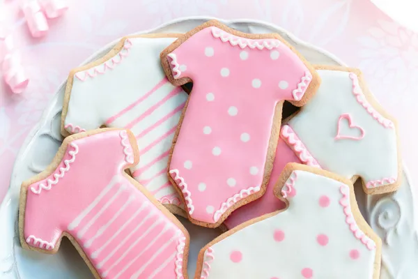 Babyshower cookies — Stockfoto