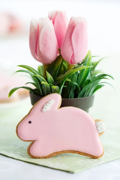 Easter bunny cookie — Stockfoto