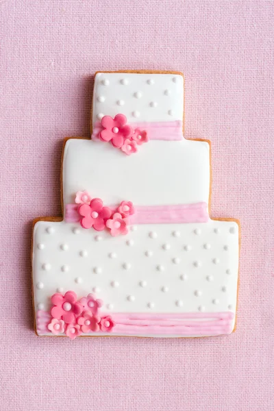 Cookie gâteau de mariage — Photo
