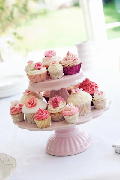 Cavalletto dei cupcake — Foto Stock