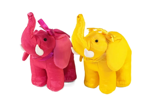 Deux éléphant jouet — Photo