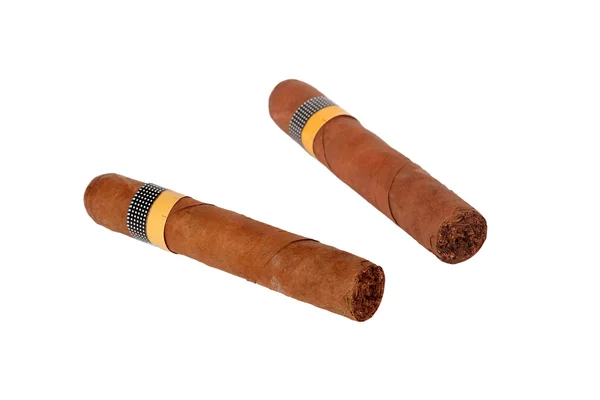 Две сигары — стоковое фото