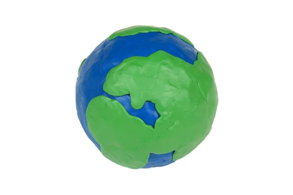 Globe de plasticine — Photo