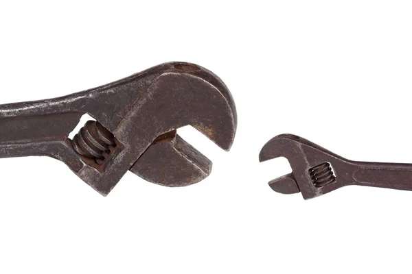Dva šroubyδύο κλειδιά — Stock fotografie