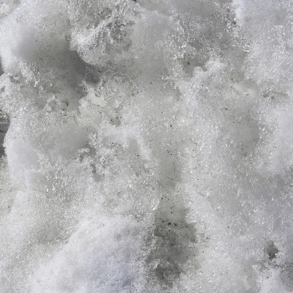 Eriyen kar — Stok fotoğraf