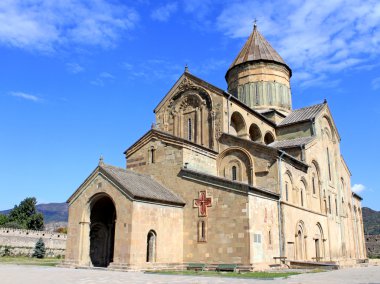 Svetitskhoveli Cathedral in Mtskheta, Georgia clipart