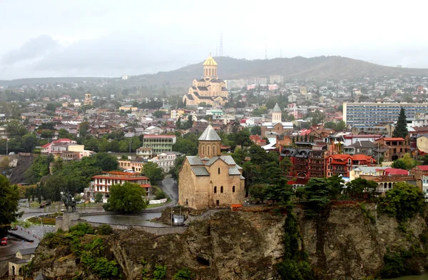 Schöne Sicht auf Tiflis, Georgien — Stockfoto
