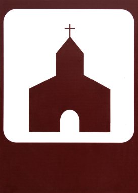 Church - sign clipart