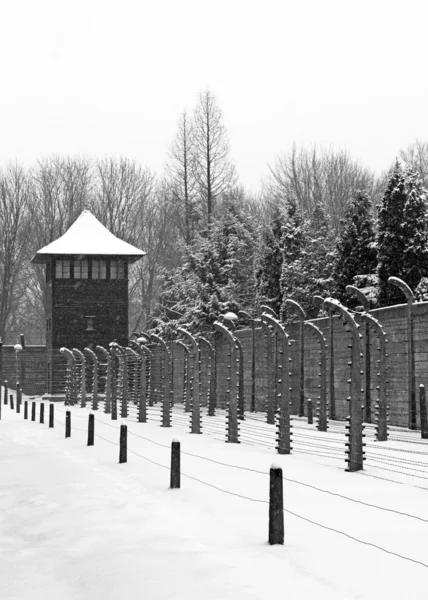 Lager Auschwitz Polen — Stockfoto