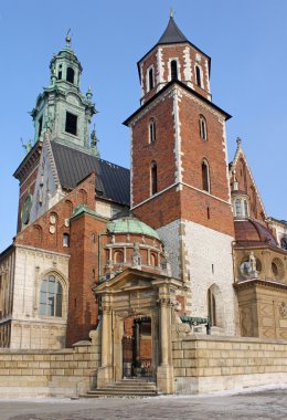 Wawel Cathedral in Krakow, Poland clipart