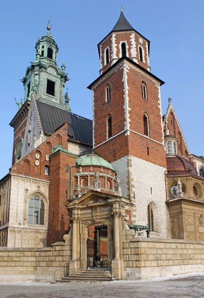Catedral Wawel Cracóvia Polônia — Fotografia de Stock