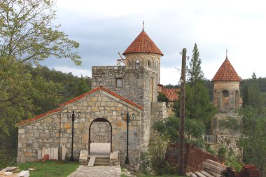 Motsameta monastery near Kutaisi, Georgia clipart