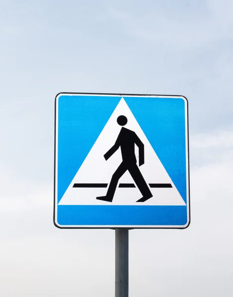 Road Signs Pedestrian Crossing — Stock Photo, Image