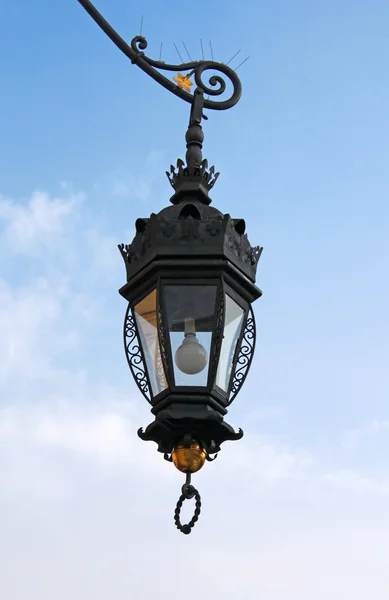 Oude Straat Lamp — Stockfoto