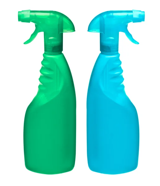 Flaconi spray generici — Foto Stock
