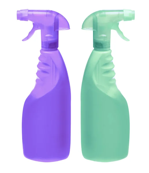 Flacone Spray Generico Apposto Sulla Propria Etichetta — Foto Stock