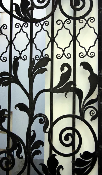 stock image Patterned metal gates